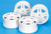 Jantes blanches 26 mm Offset+2