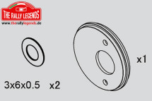 Motorplatte Aluminium