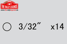 Billes de différentiel 2.4mm