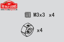 Radmitnehmer aluminium 12mm