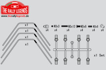 Stabilisator kit (1.4/1.6mm)