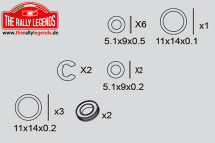 Rondelles de différentiel Set