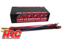 HRC LIHV 5000mAh 7.6V 110C 2S