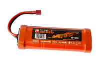 3000mAh NiMh 7,2V T-Plug -...